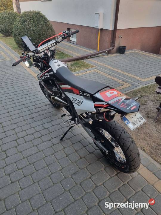 Derbi Senda elektryczny starter projekt zrobiony Biała Podlaska