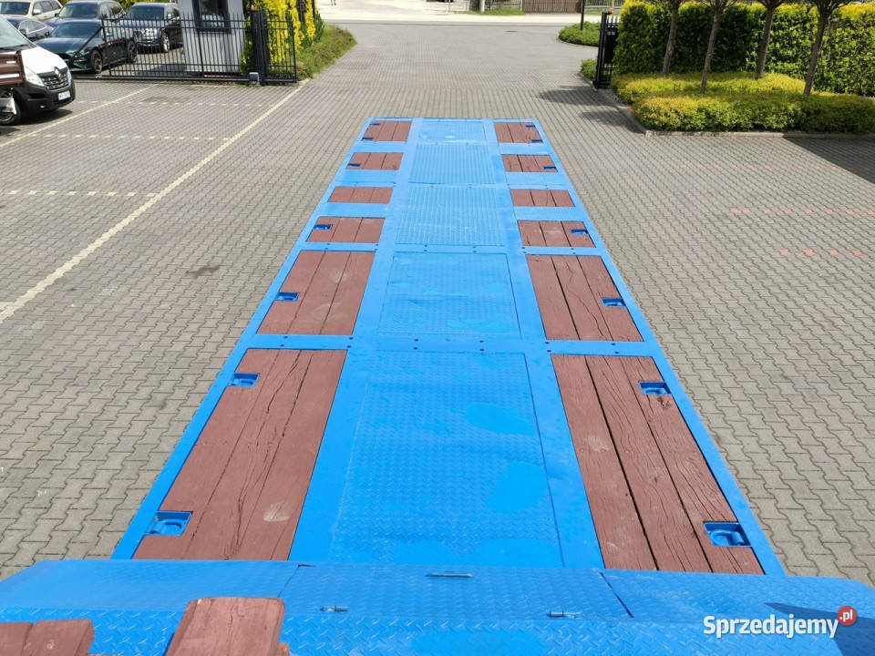 niskopodwoziowa Bodex Poszerzana 3 Osie SAF Widełki