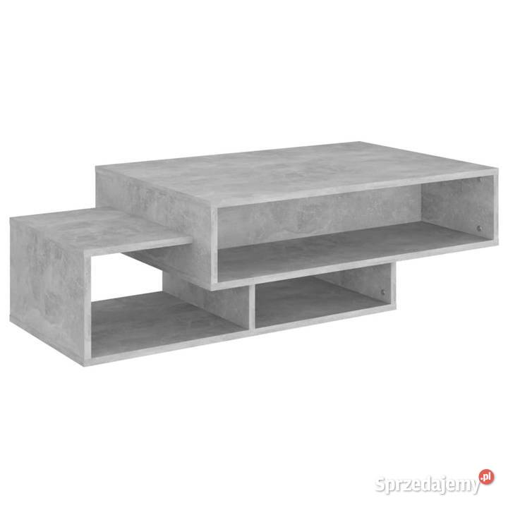 Stolik kawowy szarość betonu 105x55x32 WM808526 sprzedam