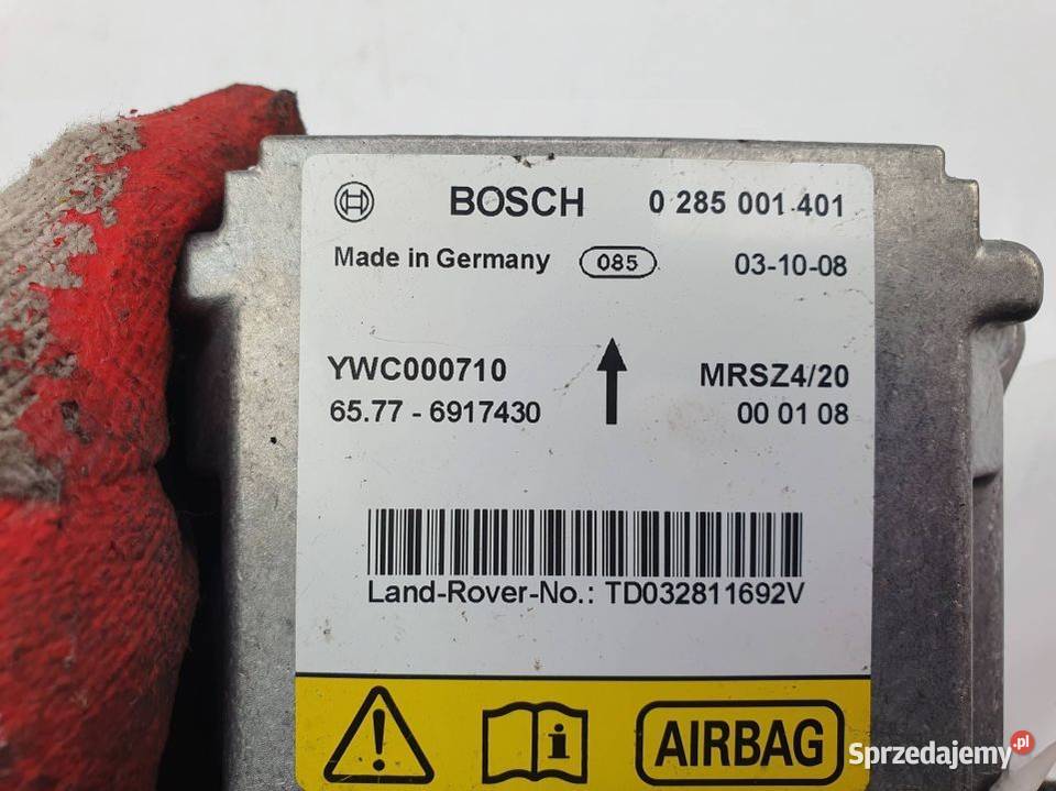 SENSOR AIRBAG LAND ROVER RANGE ROVER VOGUE osobowe Lipno