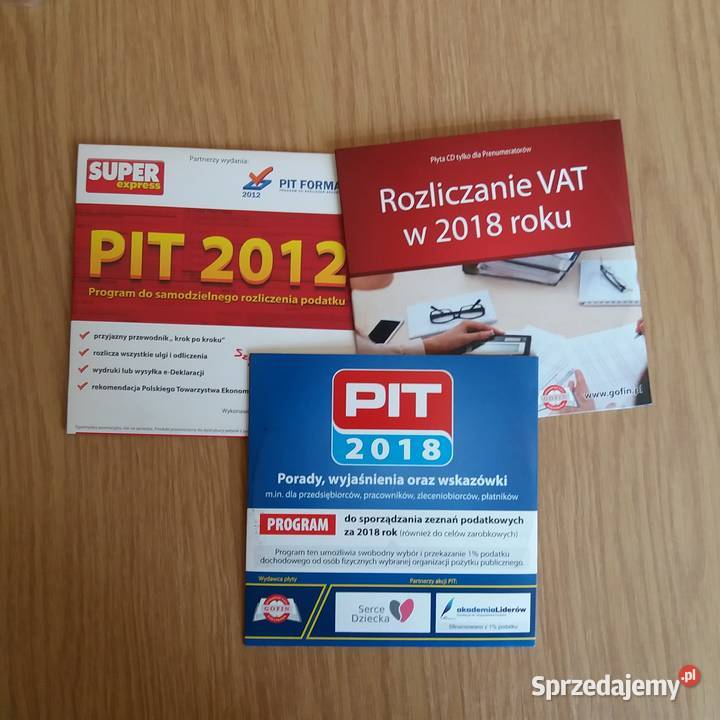 3CD PIT Programy do samodzielnego rozliczania łódzkie Warta sprzedam