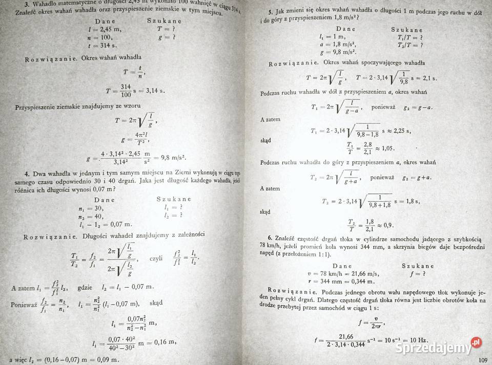 Ćwiczenia z fizyki kandydatów wyż uczel M S Pozostałe Chełm