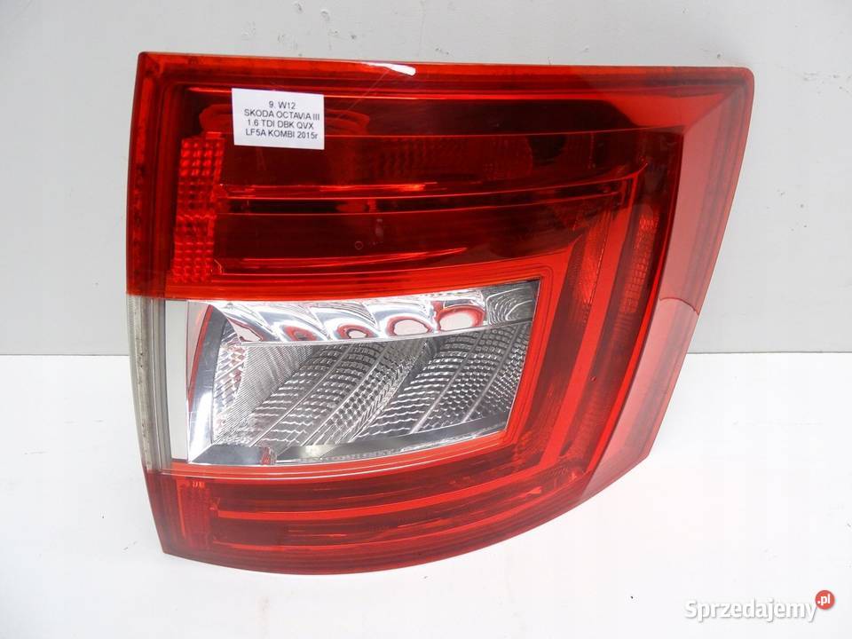 LAMPA PRAWY TYŁ PRAWA TYLNA 5E9945096 SKODA