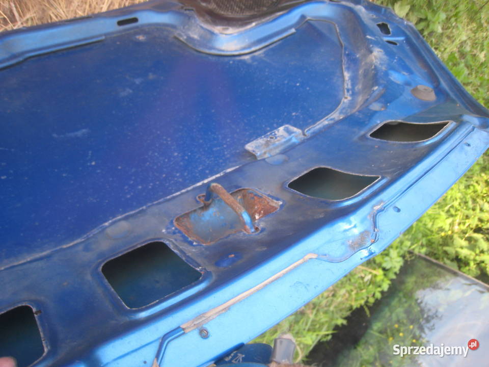 Maska pokrywa silnika Peugeot 206 98 niebieska