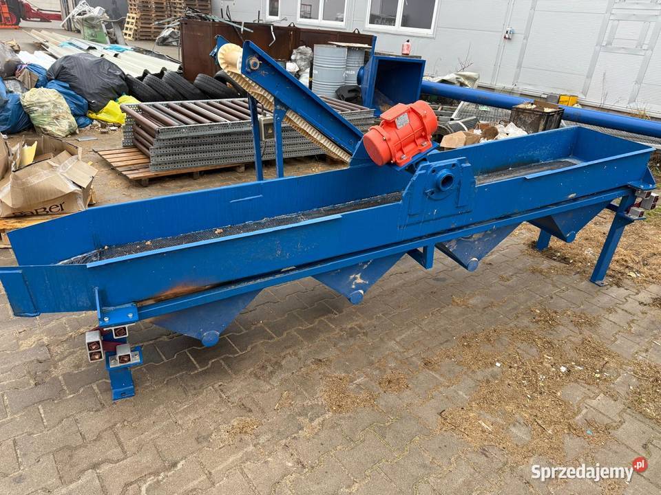 Odsiewacz wibracyjny z chłodnicą przesiewacz wielkopolskie Baranów
