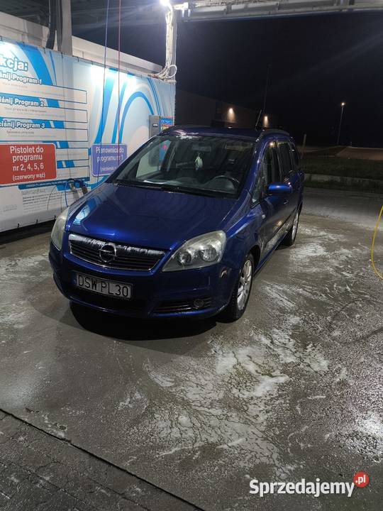Opel Zafira B 18 benzyna 2007r dolnośląskie Strzegom sprzedam