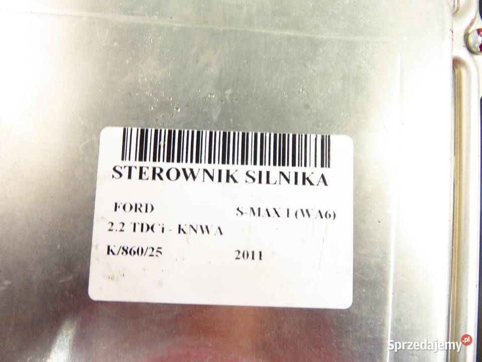 STEROWNIK FORD S I WA6 22 TDCi KNWA AG9112A650RJ