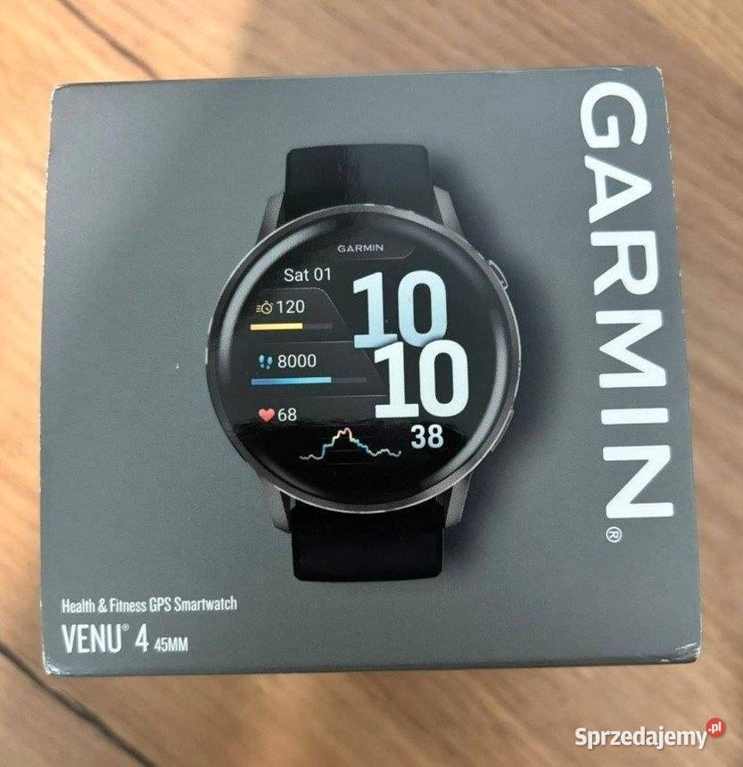 Garmin Venu 4 45 mm czarny podlaskie