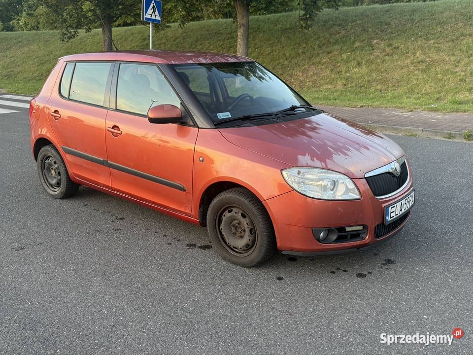 Skoda Fabia 12LPG Klimatyzacja 2008 Łódź