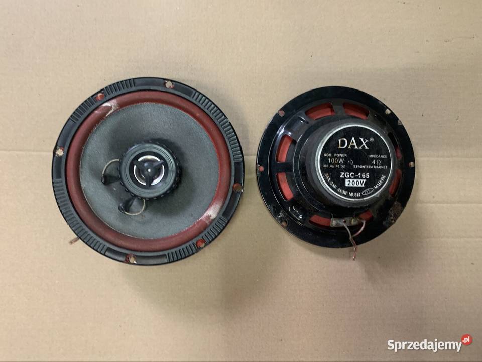 ZGC165 Głośnik głośniki 165 dax car audio zachodniopomorskie Szczecin