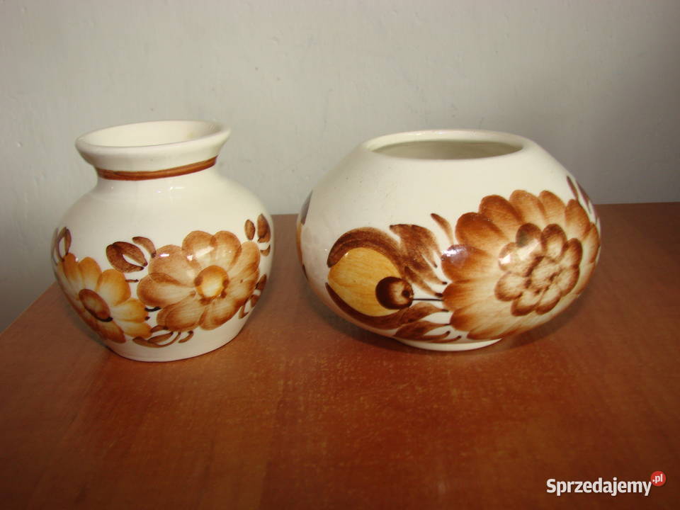 ZF Koło fajansowe wazoniki Pozostałe Antyki, Sztuka, Kolekcje Pruszcz Gdański