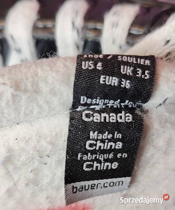 Łyżwy BAUER Supreme 140 hokejowe rozmiar 36 3R Jasień