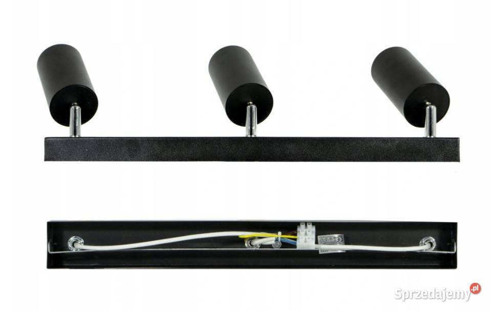 Lampa sufitowa szyna 3x GU10 oprawa spot TUBA podlaskie