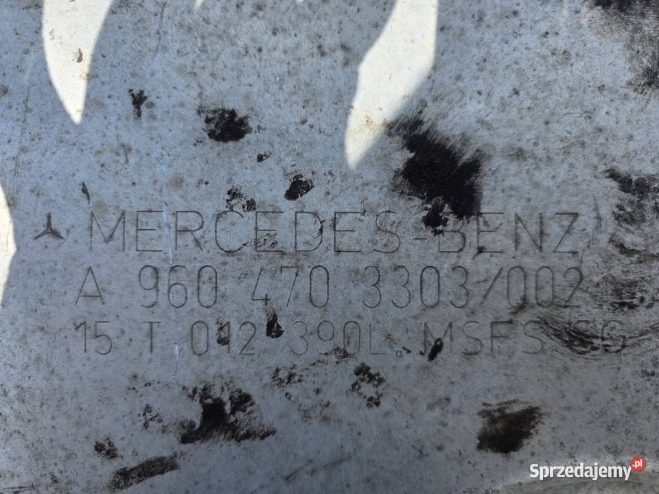 zbiornik paliwa do Mercedes ACTROS ANTOS AROCS sprzedam