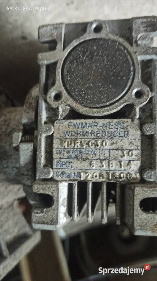 motoreduktor ze żmijką podającą lubuskie Kłodawa