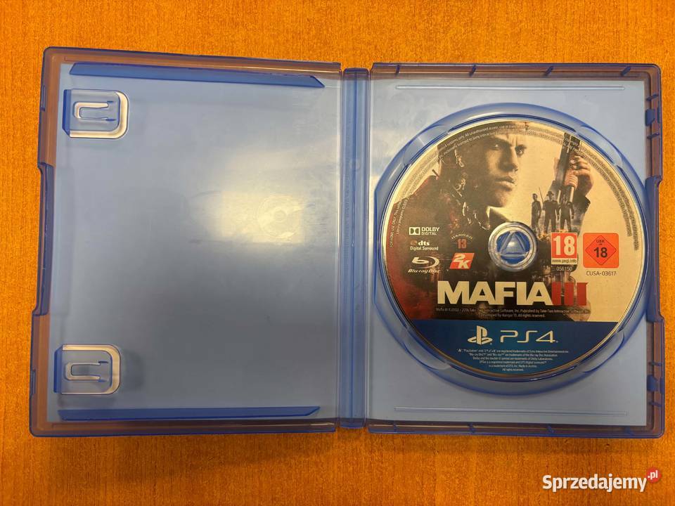 Gra Mafia III 3 4 PlayStation 4 Napisy Wersja akcja Elbląg