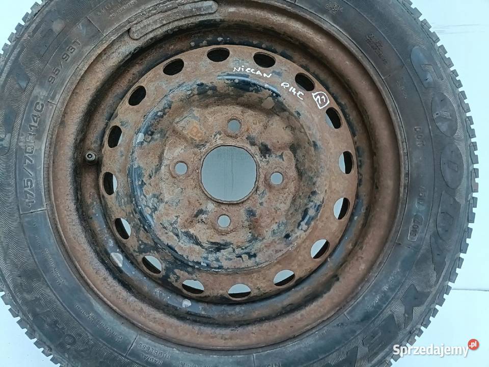 Nissan NV200 KOŁO ZAPASOWE Zapas 17570 R14C Rudka