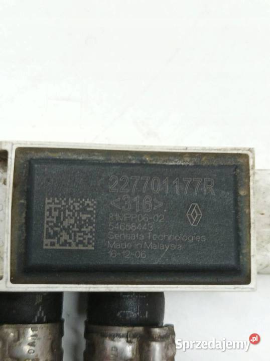 CZUJNIK SENSOR CISNIENIA SPALIN 227701177R sprzedam