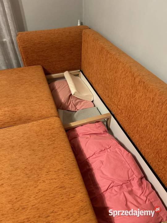sofa rozkładania z pojemnikiem na pościel i Sofy i kanapy Wilkowice