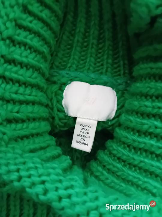 Gruby ciepły sweter z golfem Swetry i golfy mazowieckie Warszawa