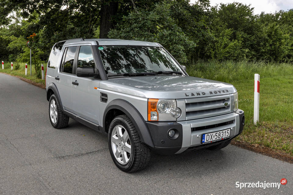 Land Rover Discovery 27TD 2007 r Bezwypadkowy Motoryzacja dolnośląskie Wrocław