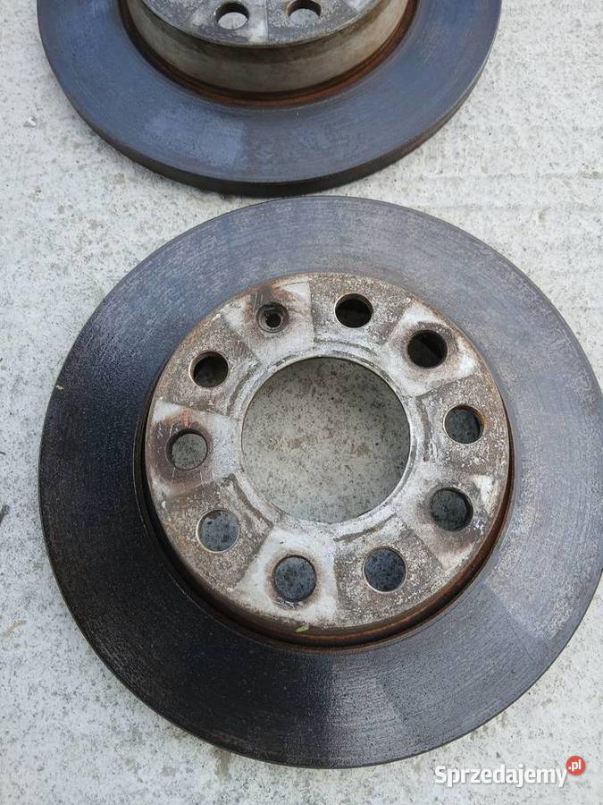 Audi A4 B6 B7 tarcza hamulcowa tył 254mm 2 Tarcze hamulcowe śląskie