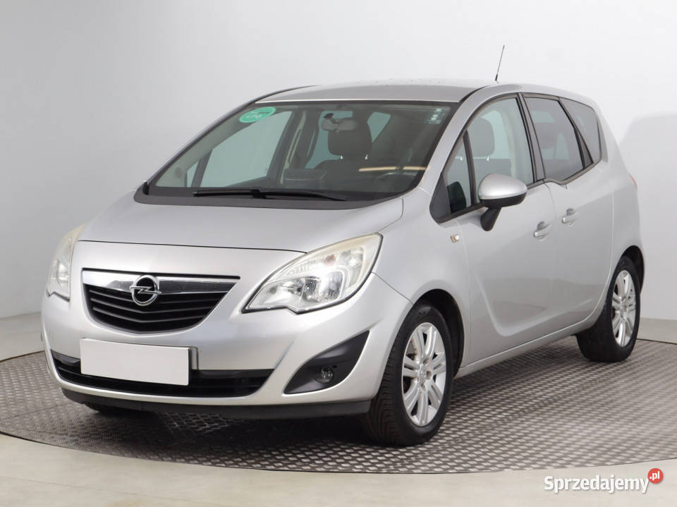 Opel Meriva 14 Turbo srebrny dolnośląskie Bielany Wrocławskie