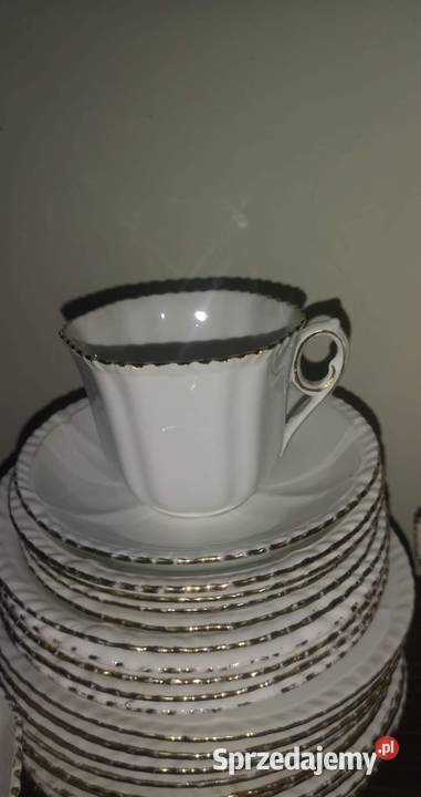 Filiżanka z talerzkiem deserowym Phoenix England pomorskie Gdańsk sprzedam