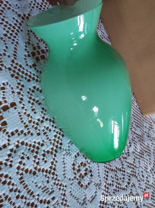 wazon flakon kielich szklany Murano vintage zielony świętokrzyskie Kielce sprzedam