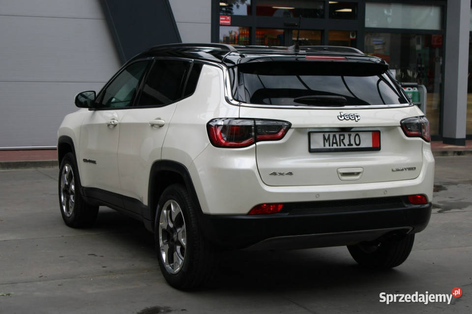 Jeep Compass Bezwypadkowy bogata wersja elektryczne lusterka