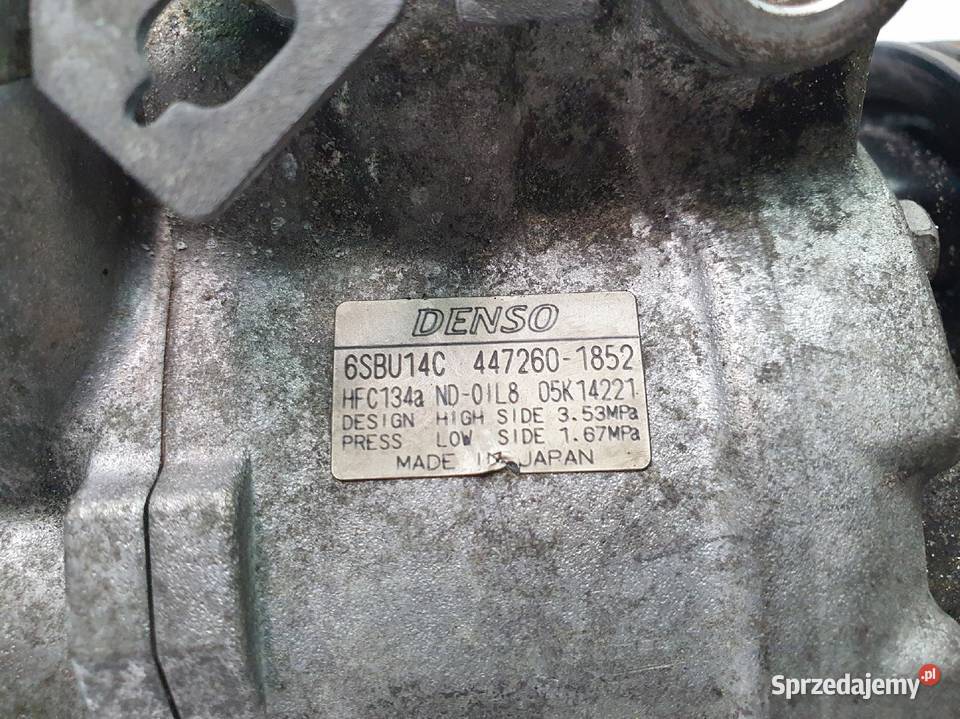 SPRĘŻARKA KLIMATYZACJI BMW E60 E90 20 D 6SBU14C osobowe lubelskie Chełm sprzedam