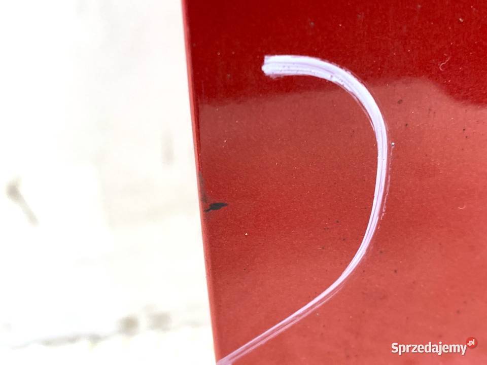 DRZWI LEWY PRZÓD NISSAN MICRA K13 Hatchback RED