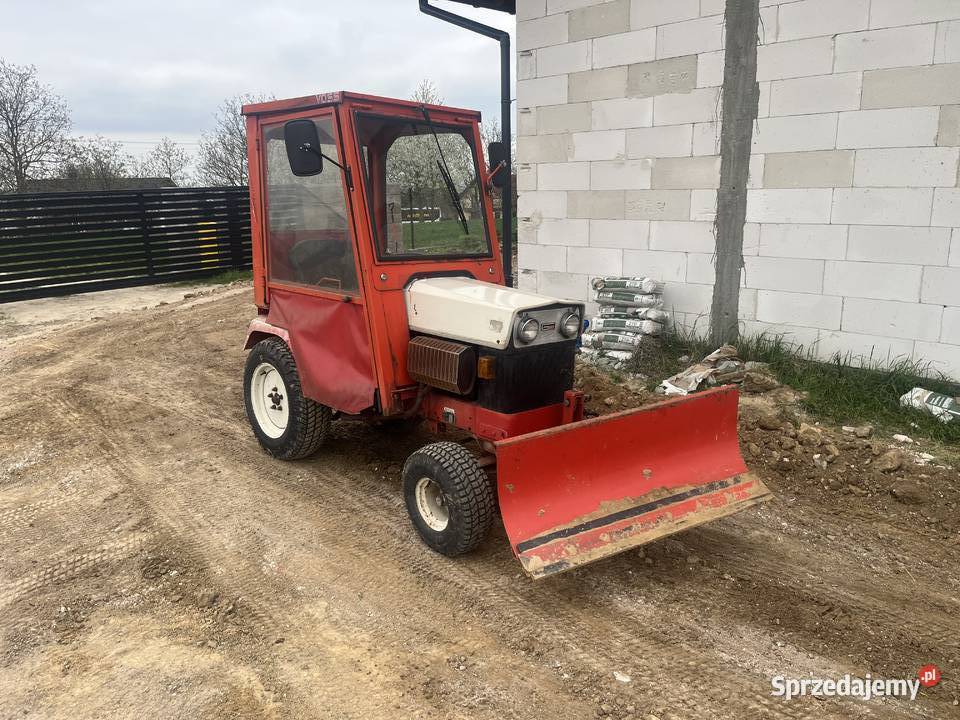 Traktorek Gutbrod do odśnieżania zamiatania Wierzbna