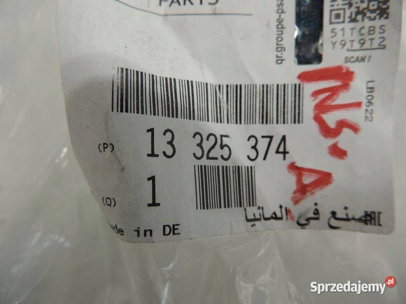 OSŁONA FOTELA PRAWA OPEL INSIGNIA A 13325374 sprzedam