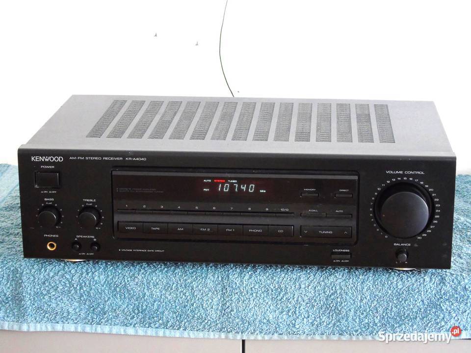 Wzmacniacz z radiem Kenwood KRA4040 sprawny i Jasło