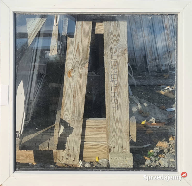 OKNA KacprzaK Witryna 75X74 FIX Używany PCV mazowieckie Siedlce