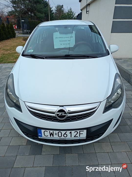 Opel Corsa D 13 CDTI produkcji 2014 Zamiana diesel Nasiegniewo