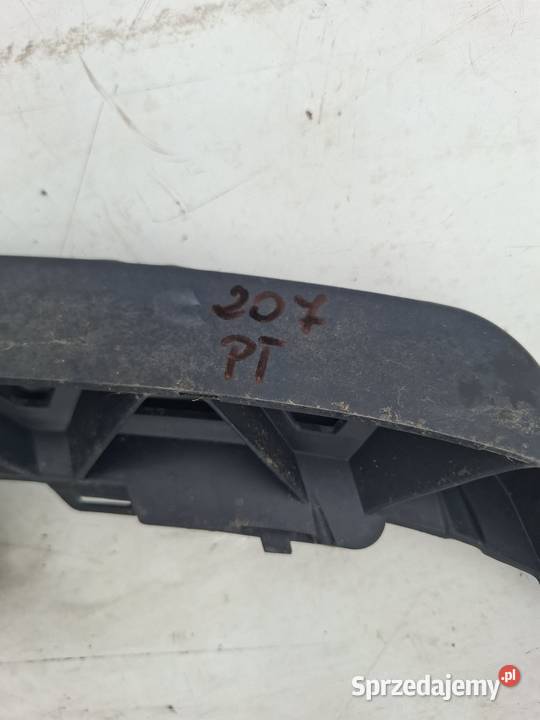 Ślizg zderzaka prawy tył Peugeot 207 HB CC Rok produkcji 2007 Przyborów