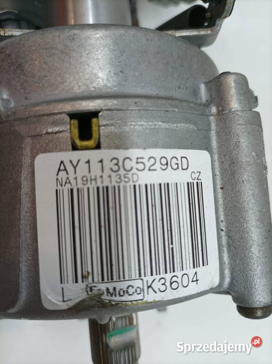 KOLUMNA WSPOMAGANIE ELEKTRYCZNE AY113C529GD Ford Rok produkcji 2018 Kolumny kierownicze