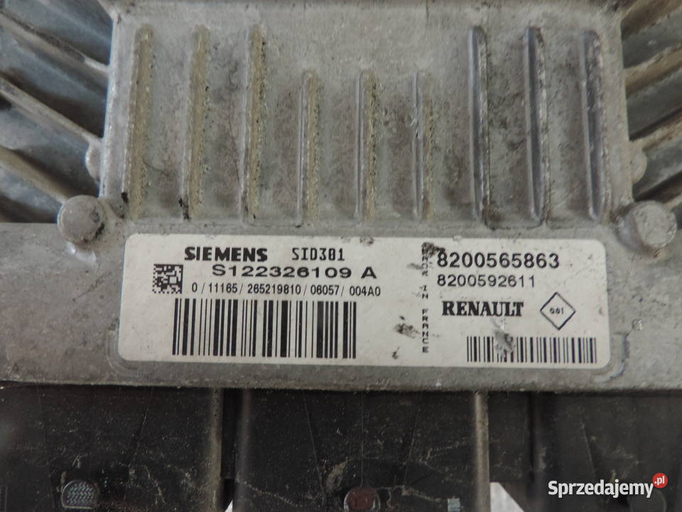 KOMPUTER RENAULT SCENIC II 15 DCI 8200565863