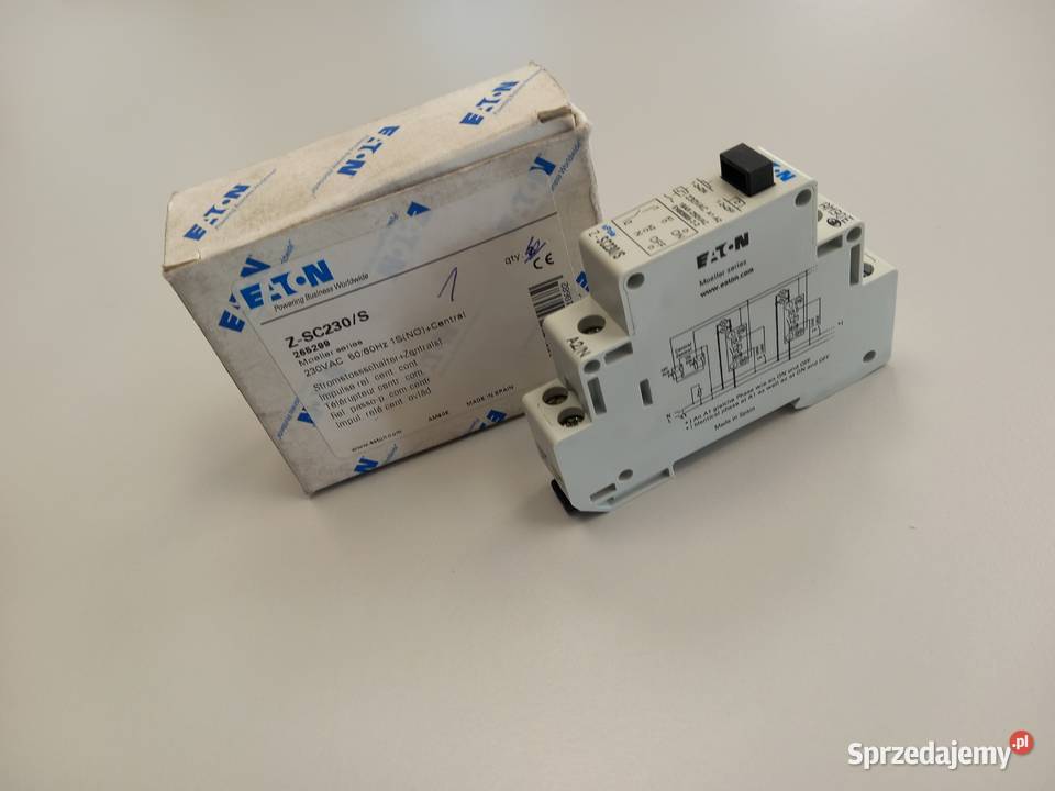 Przekaźnik impulsowy ZSC230S 1NO 16A 230V AC śląskie Katowice