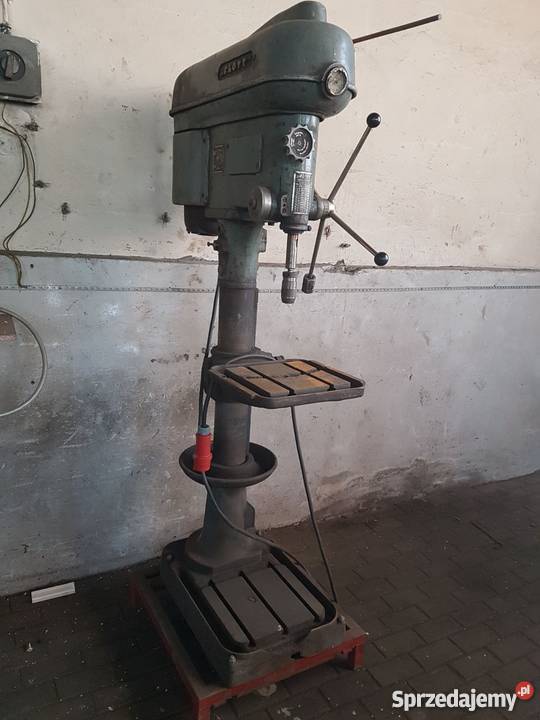 Wiertarka kolumnowa słupowa Flott silnik AEG Stare Siołkowice