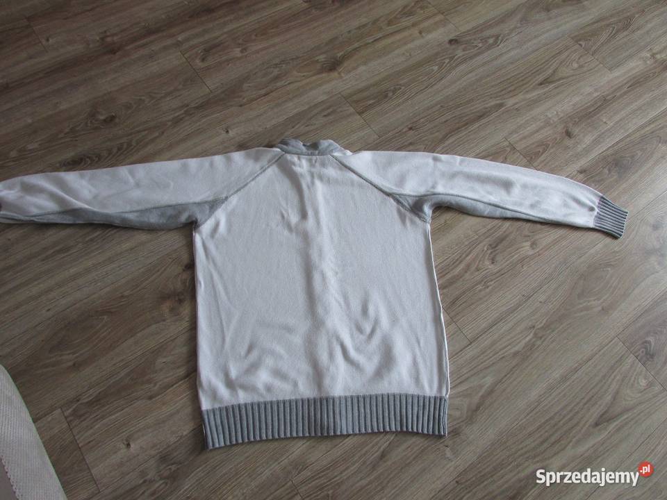 swetr męski Jack Jones XL biały rozpinany Kraków