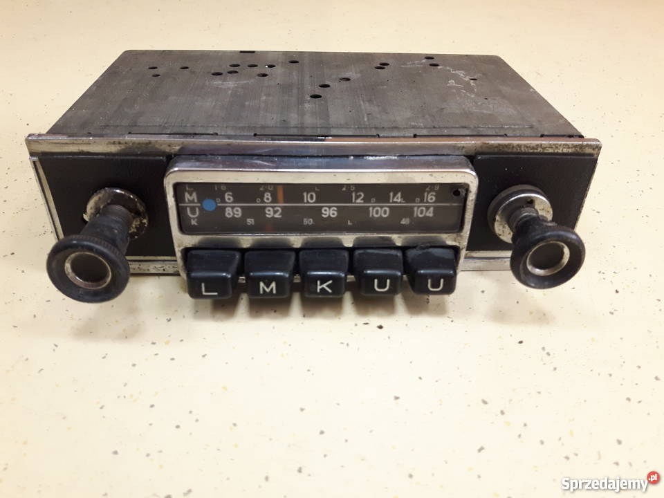 Radio samochodowe Fiat 125p Syrena Zastawa stare Części samochodowe Dęblin