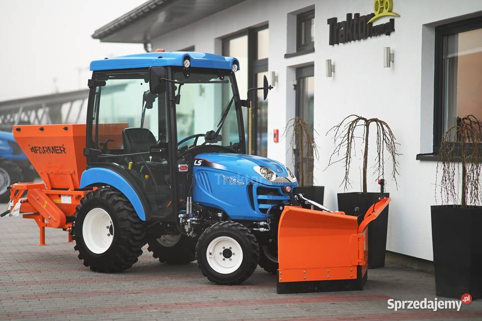 LS Tractor XJ25 HST 4x4 244 IND CAB pług do Napęd 4x4 LS Tractor Tajęcina