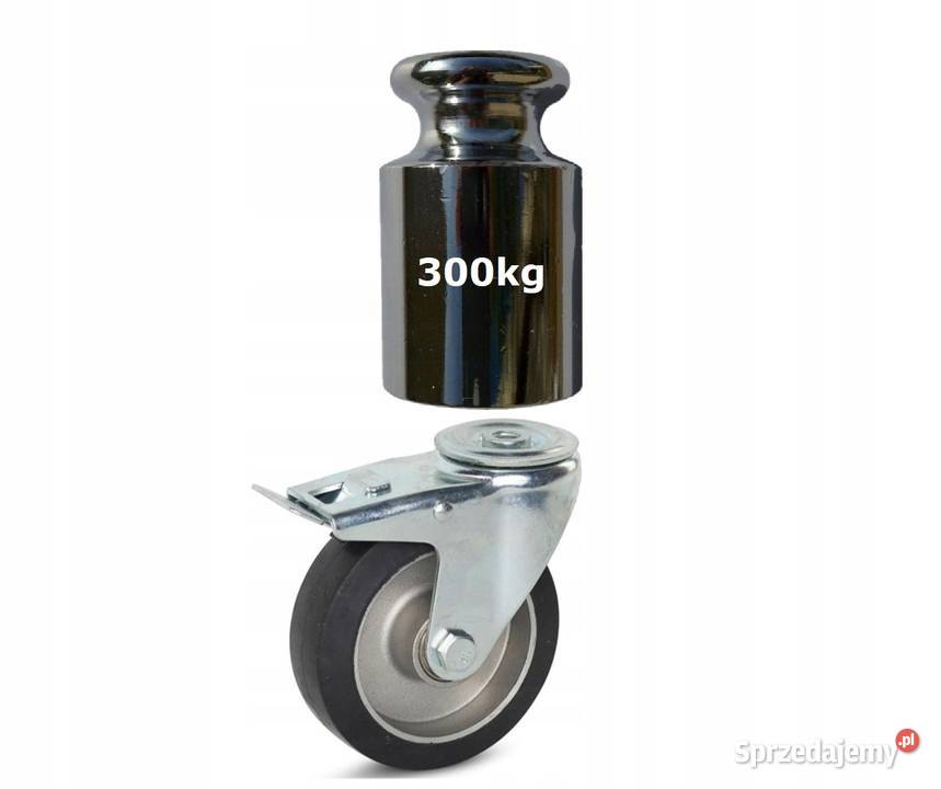Koło transportowe z Hamulcem 125mm Nośność 300 Kozienice