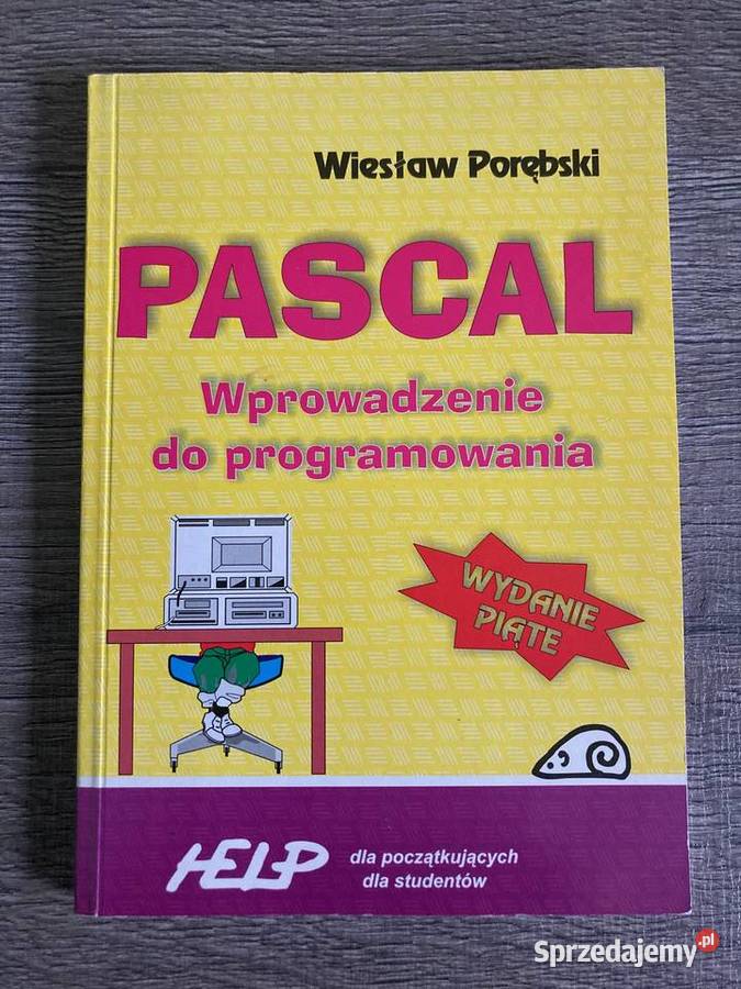 Książka Pascal Wprowadzenie do programowania Rok wydania 1999 podkarpackie Nisko