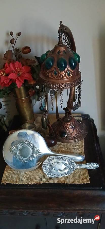 Stare lustro i szczotką w stylu Art Deco Kraków