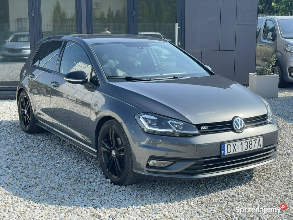 Volkswagen Golf 15 TSI ACT DSG RLine 2018r ACC ogranicznik prędkości Wrocław