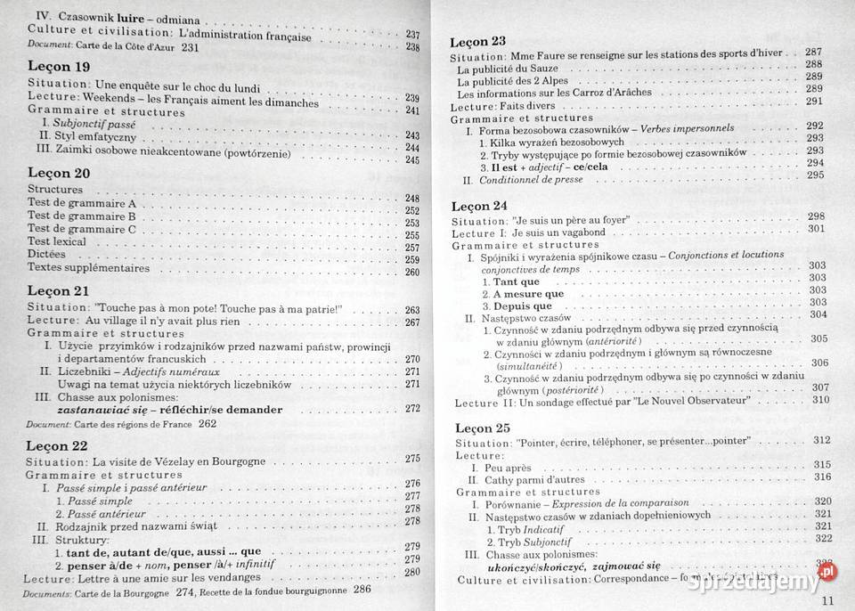 Comprendre Parler Ecrire Tom 1 Część 2 Ludomir Rok wydania 1997